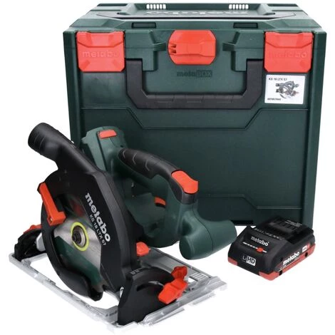 Metabo KS 18 LTX 57 Scie Circulaire à Main Sans Fil 165 Mm 18V + 1x Batterie 4 Ah + Coffret MetaBOX - Sans Chargeur 4 Metabo KS 18 LTX 57 Scie Circulaire à Main Sans Fil 165 Mm 18V + 1x Batterie 4 Ah + Coffret MetaBOX - Sans Chargeur – Image 2