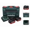 Metabo Set De Base LIHD: 3x Batteries 5,5 Ah + Chargeur + Coffret MetaBOX (685069000) -Metabo Soldes 68543926 1