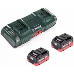 Metabo Set De Base: 2x Batteries LIHD 5,5Ah + Chargeur Double ASC 145 DUO -Metabo Soldes 68543933 3