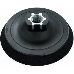 Metabo Plateau Auto-agrippant Ø 100 Mm, Filet Intérieur M 14 Et Trou Au Centre, Pour Meuleuse à Eau - 626148000