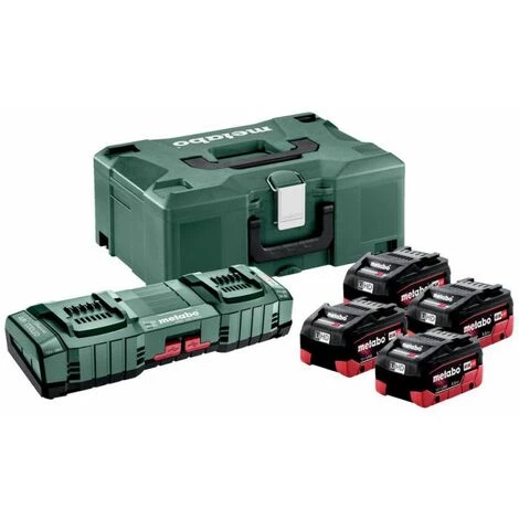 Metabo SET DE BASE 4 X LIHD 5,5 AH + ASC 145 DUO + METABOX 145 (685180000) 3 Metabo SET DE BASE 4 X LIHD 5,5 AH + ASC 145 DUO + METABOX 145 (685180000)