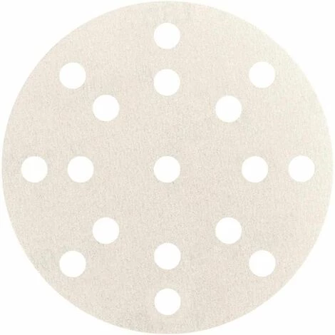 Metabo 50 Feuilles Abrasives Auto-agrippantes 125 Mm, P240, Peinture, « Multihole » - 626863000 3 Metabo 50 Feuilles Abrasives Auto-agrippantes 125 Mm, P240, Peinture, « Multihole » - 626863000